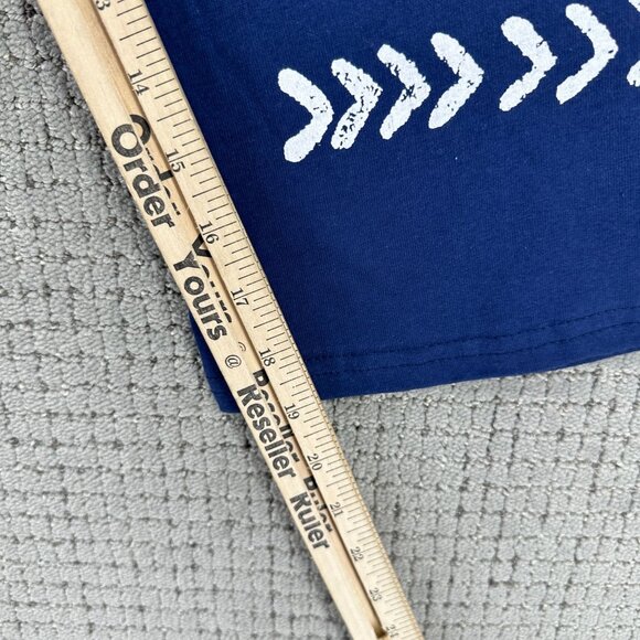 Jostar Top & Pants Set Vtg Womens XL Navy Blue Fish Star Pattern Short Sleeve. - Picture 9 of 10